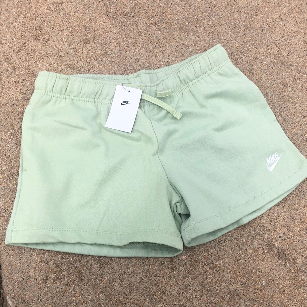 Nike Women's Mint Green Athletic Shorts